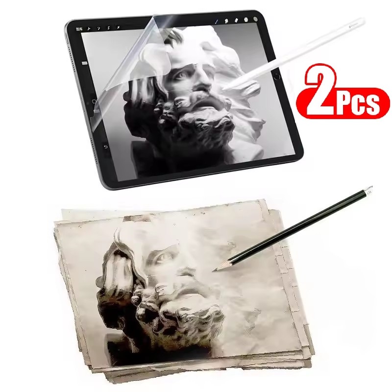 Paper Feel Screen Film - 2 Pezzi Pellicola Protettiva per Schermo