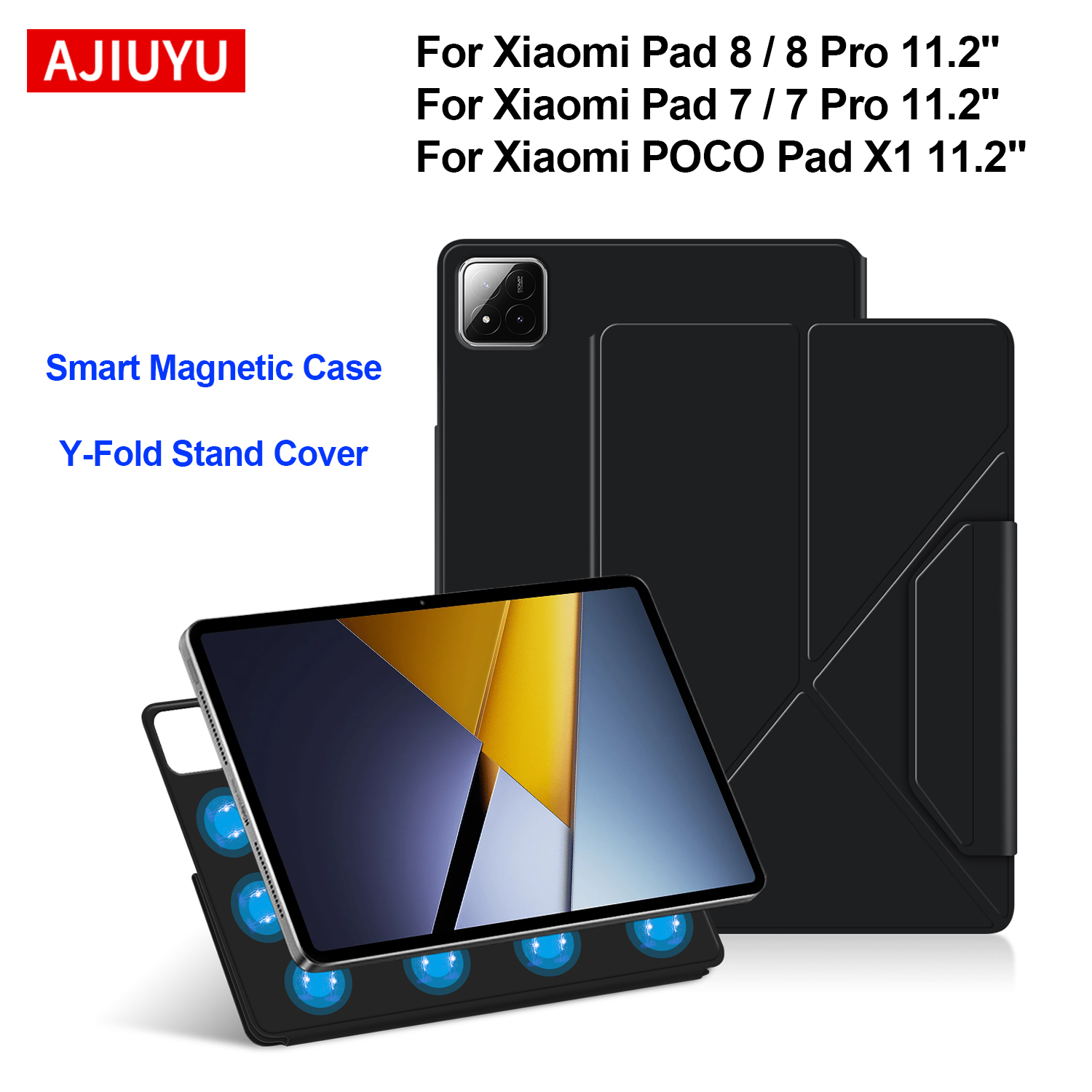 Poco Tablet Accessories - Custodia Magnetica Intelligente per Xiaomi POCO