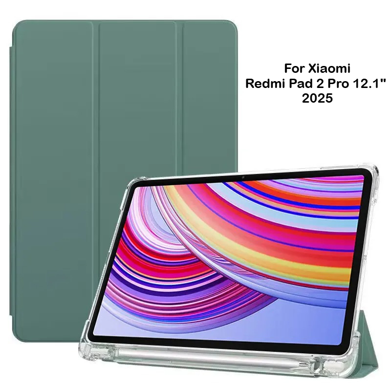Poco Tablet Accessories - Custodia Trasparente per Tablet con Porta