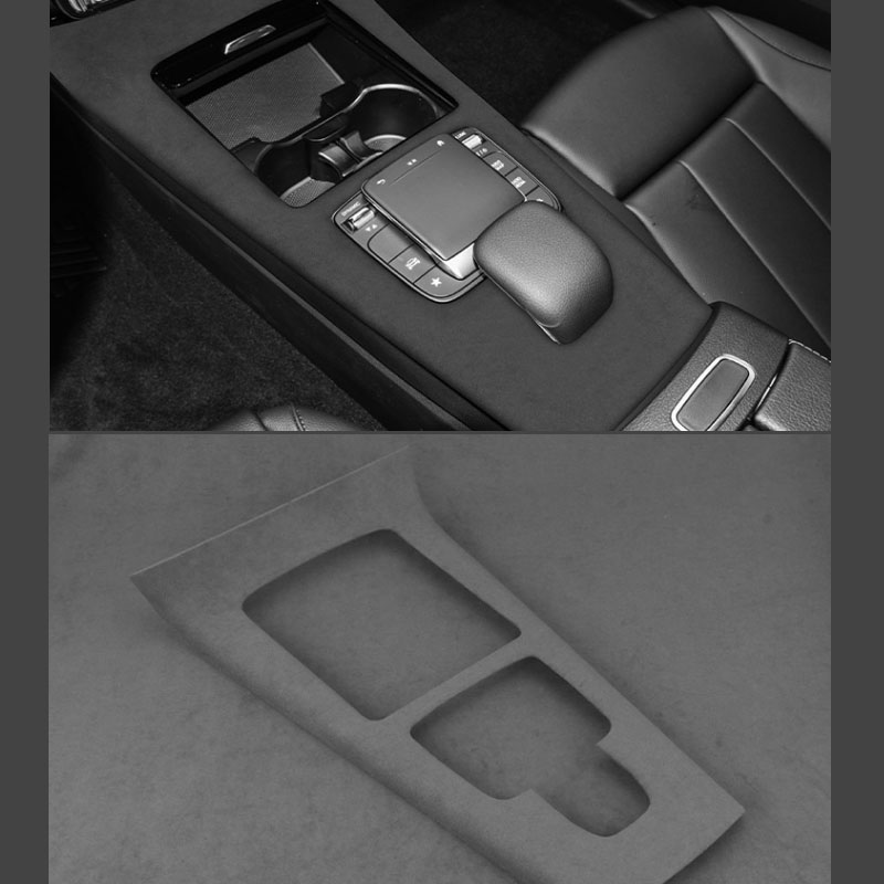 Tesla Tablet Accessories - Auto Console Centrale Stile Pelle Scamosciata