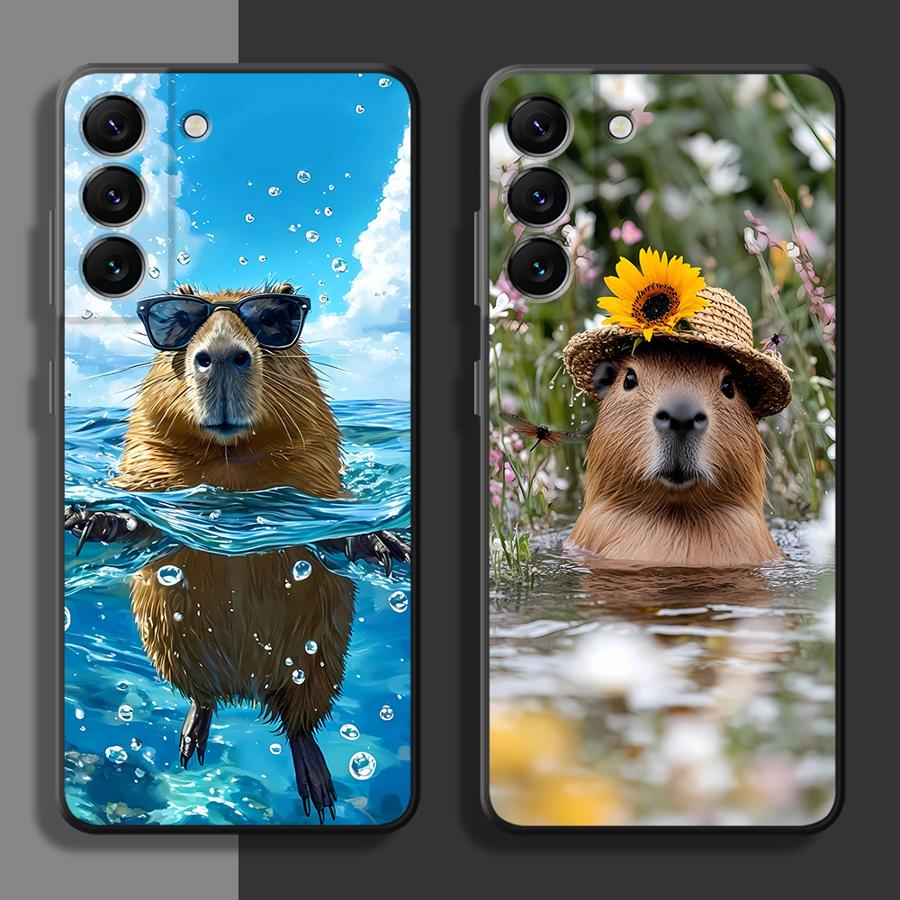 Tablet And Accessories Case - Cover per Telefono con Capibara in