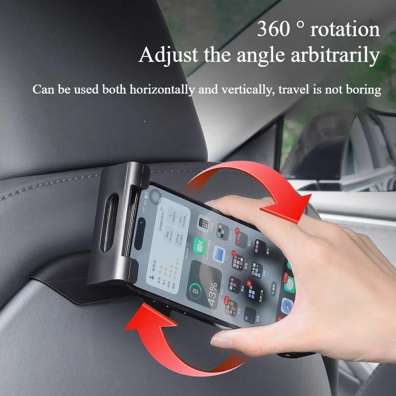 Tesla Tablet Accessories - Gancio per Sedile Posteriore per Tesla