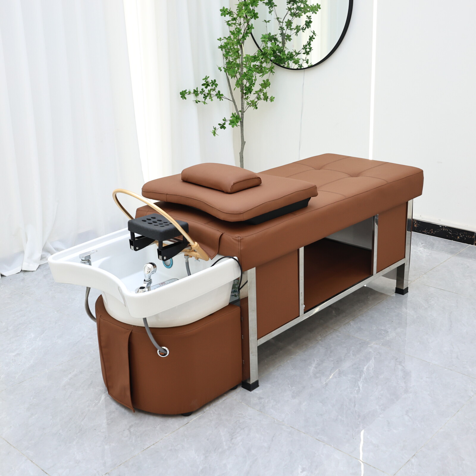 Massage Table Accessories Uk - Letti per shampoo per massaggio SPA