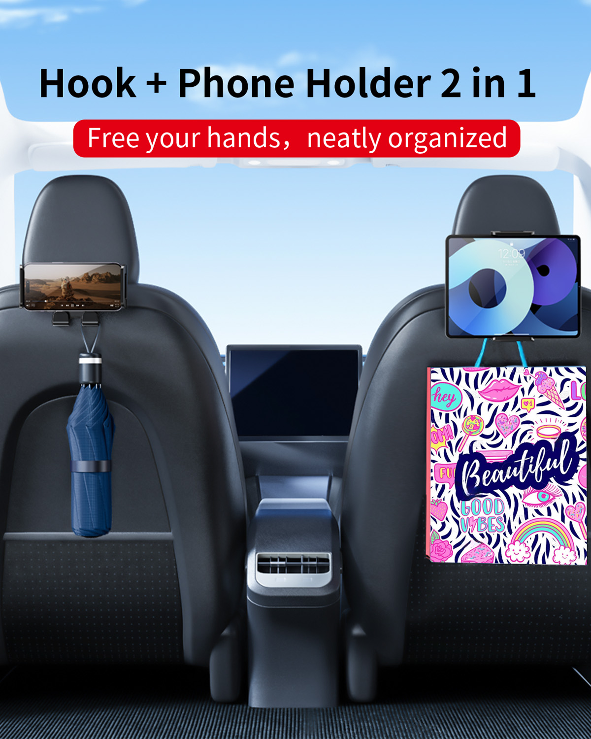 Hipacool supporto per sedile p - Tesla Tablet Accessories recensione e prezzo