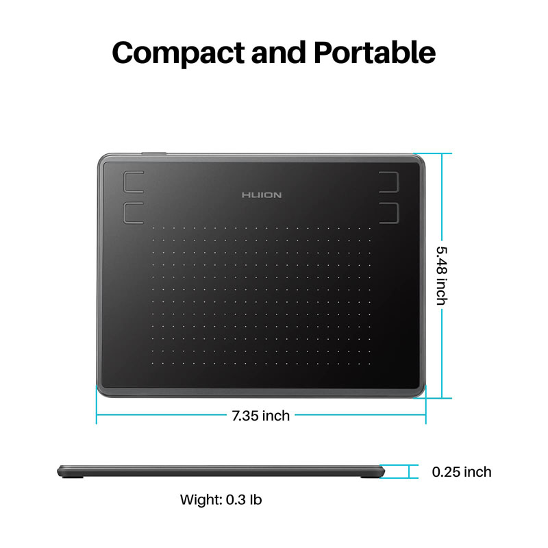 HUION H430P Tavolette digitali - Graphic Tablet Accessories recensione e prezzo