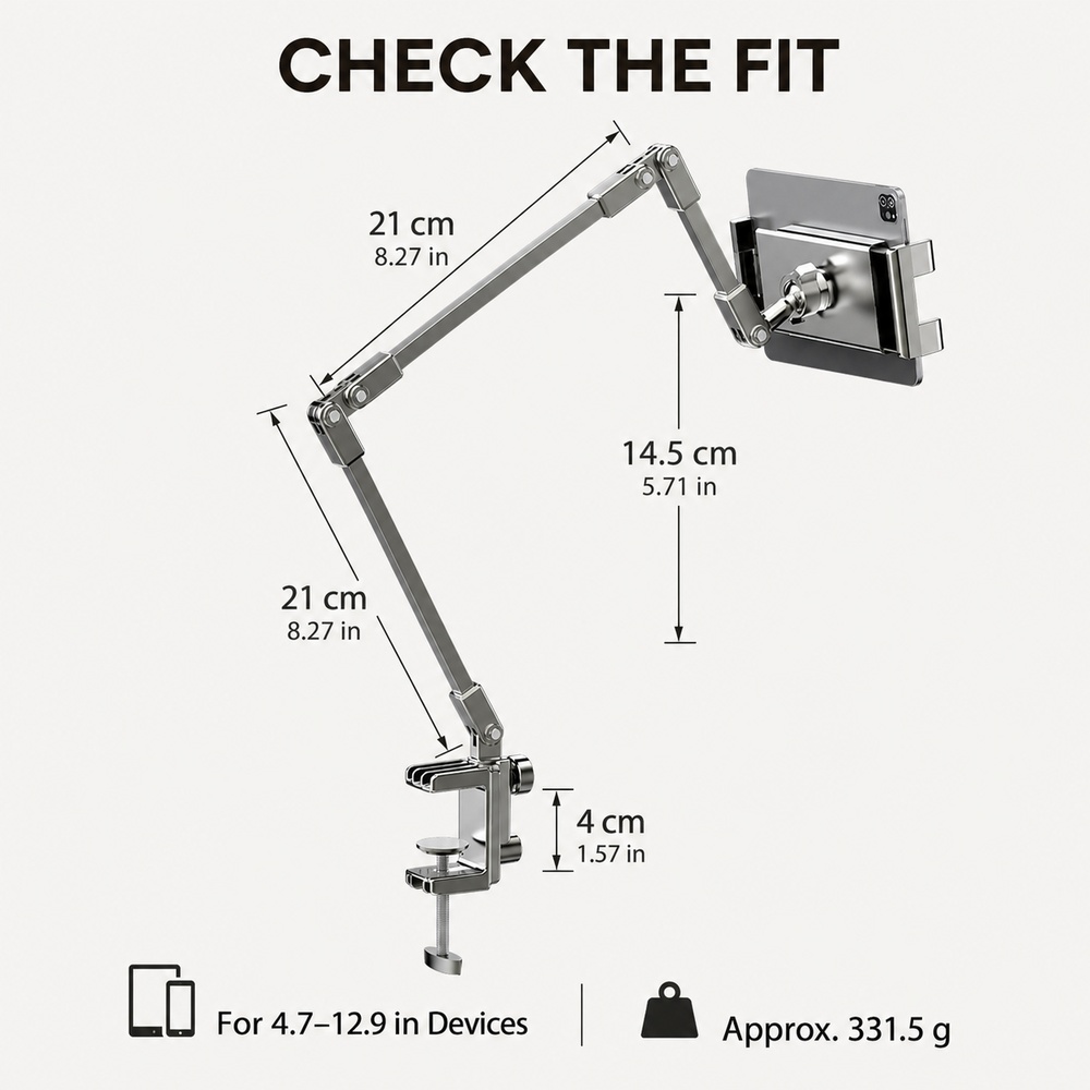 Supporto Regolabile per Telefo - Tablet Holder Accessories recensione e prezzo