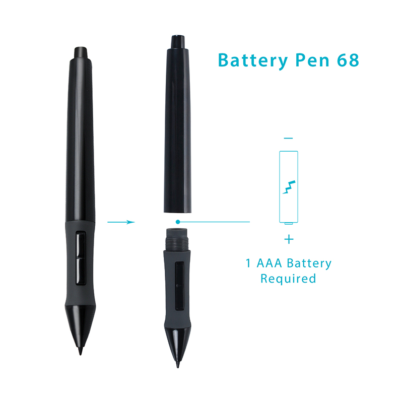 HUION PEN68 per tavolette graf - Graphic Tablet Accessories recensione e prezzo