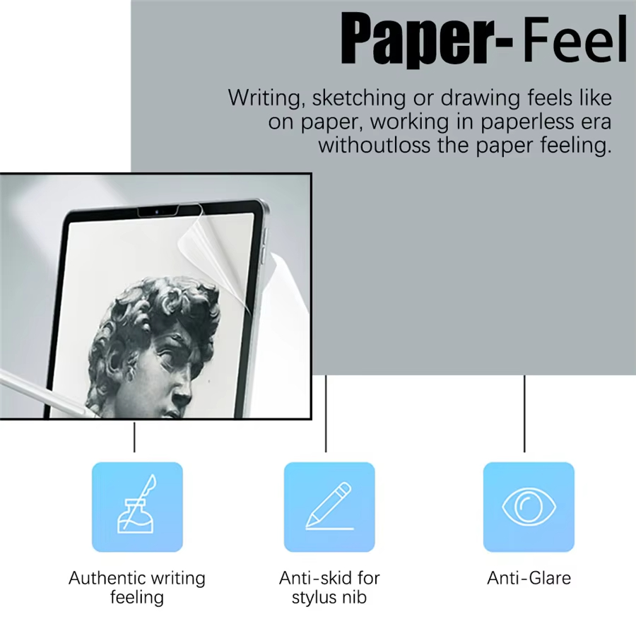 Pellicola salvaschermo in cart - Paper Feel Screen Film recensione e prezzo