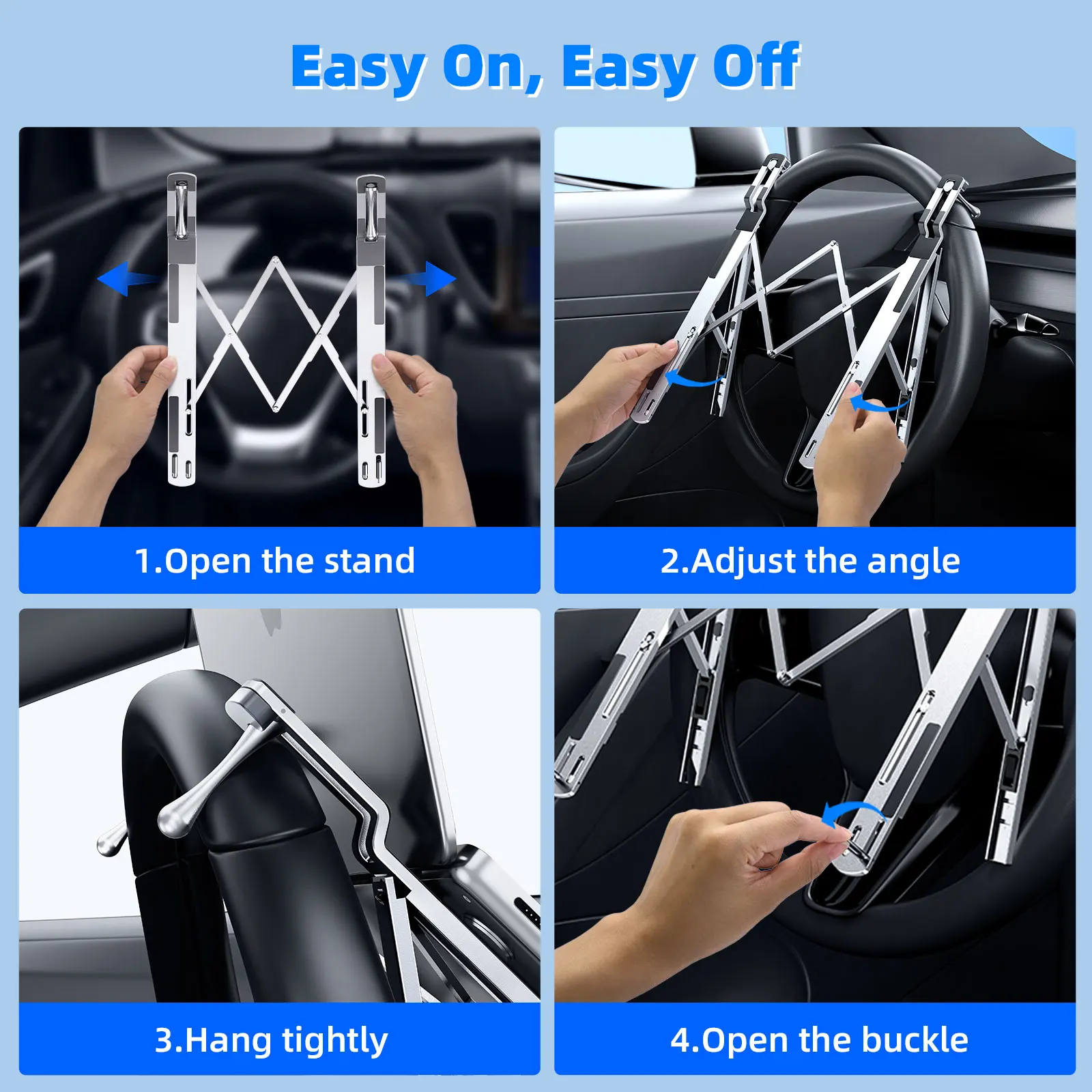 Supporto per Laptop da Auto Ea - Tesla Tablet Accessories recensione e prezzo