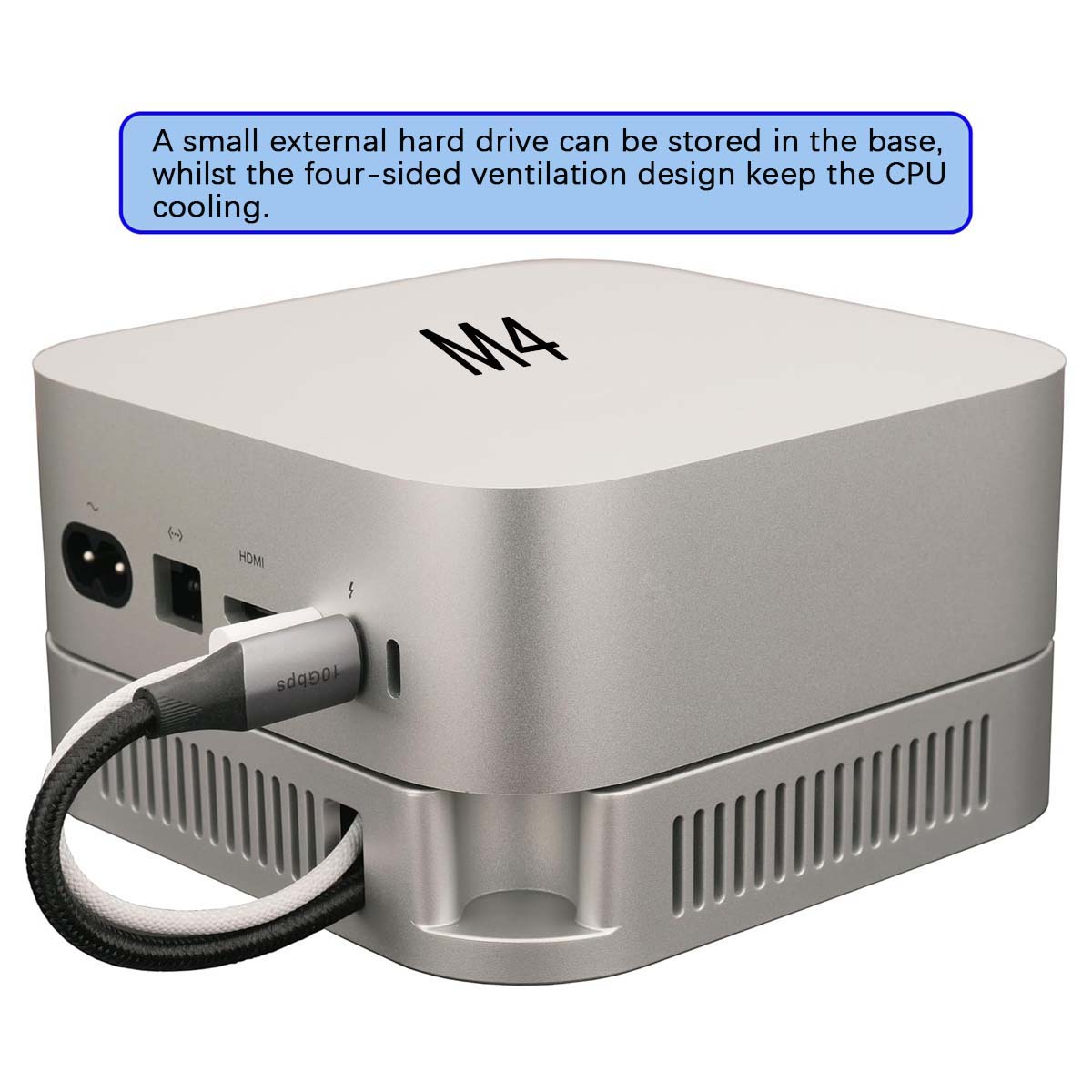 Supporto per Mac Mini M4/M4 Pr - Cooling Stand Tablet recensione e prezzo