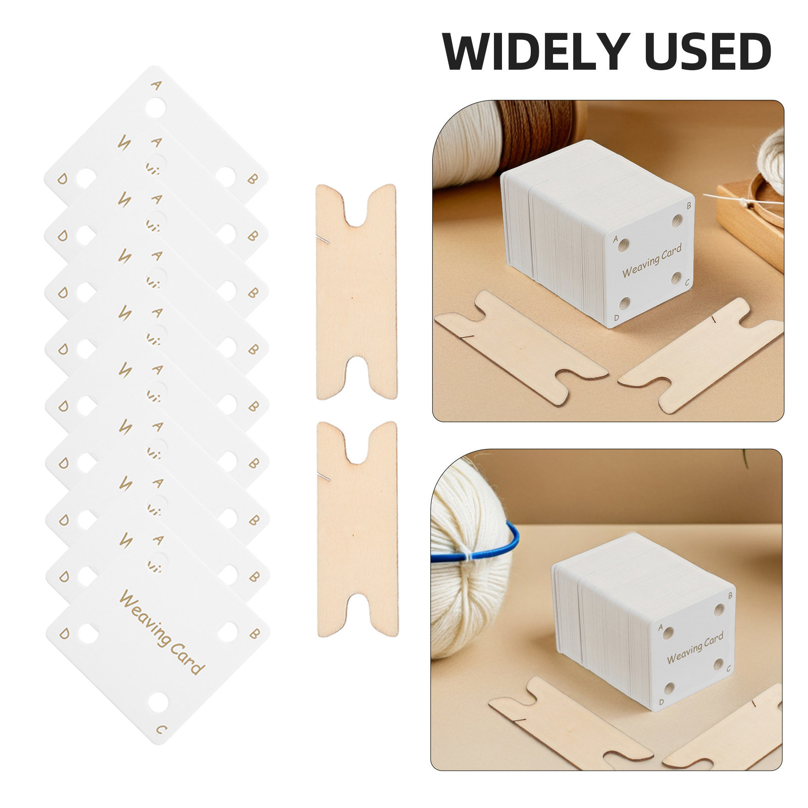 1 Set di Tavolette Quadrate pe - Tablet Weaving Accessories recensione e prezzo