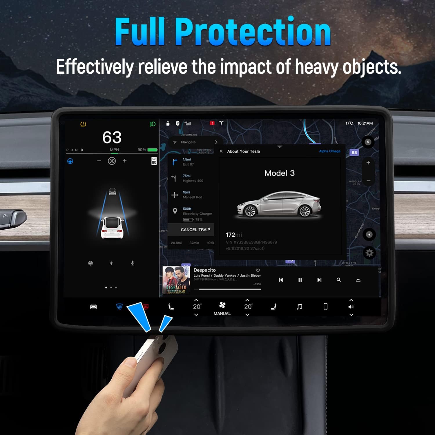 Per Tesla Modello 3 Y Highland - Tesla Tablet Accessories recensione e prezzo